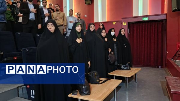آیین نواخته شدن زنگ پدافند غیر عامل در ناحیه 7 مشهد