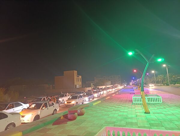 کاروان شادی جشن نیمه شعبان در بوموسی 