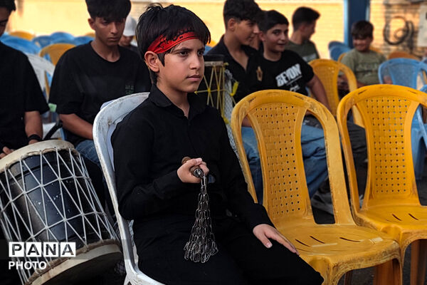 جلوه شور حسینی نوجوانان کوهچنار در آیین «احلی من العسل» - 2