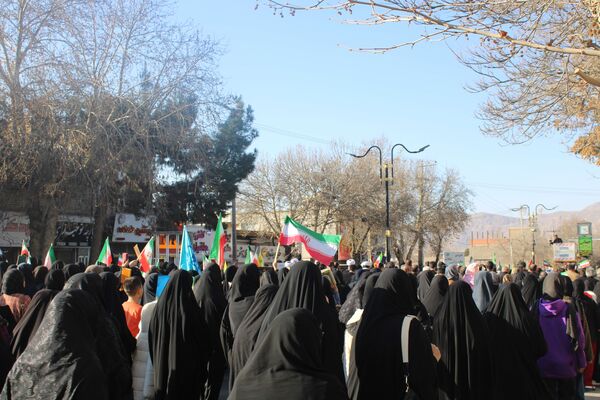 اجتماع بزرگ مردم شهرستان سملقان در محکومیت ناآرامی‌های اخیر