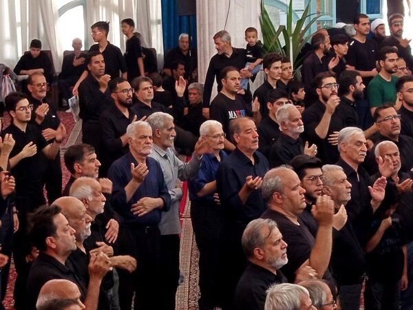 اولین روز حرکت هیأت های کاشمر 