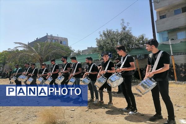 مراسم آیینی خیمه سوزان سنت هرساله مردم مشهد