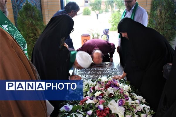 آیین سالگرد شهید آیت الله سعیدی و شهدای سادات استان قم 