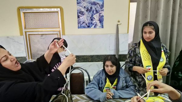 طرح اردوی تمشک در شهرستان دنا
