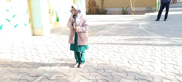 برگزاری صبحگاه انتظار در آموزشگاه فاطمیه خاتم 