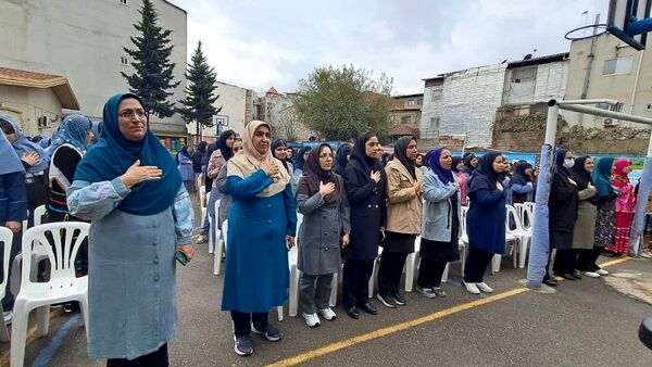 طلوع فرهنگ مازندران در دبیرستان شهید بهداشت قائمشهر