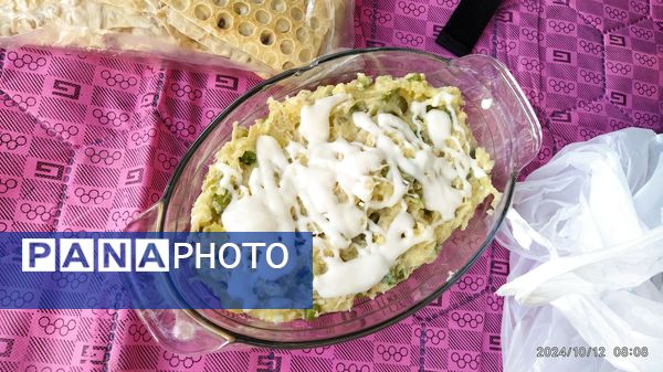 اردوی درون مدرسه‌ای با چاشنی صبحانه سالم در ناحیه ۶