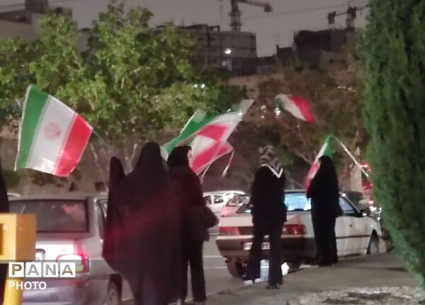 حماسه اقتدار تجمعات درمیدان هشتم شهریور مشهد از قاب پانا 