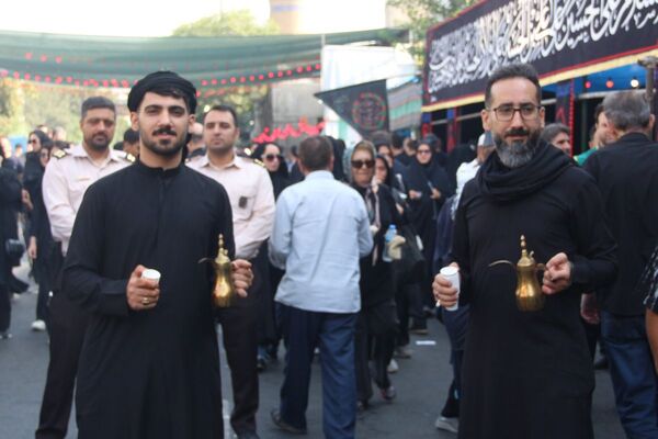 حضور باشکوه جاماندگان اربعین حسینی در شهر ری