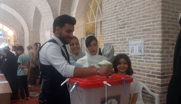 دقایق پایانی انتخابات ریاست‌جمهوری در شهرستان نیشابور 