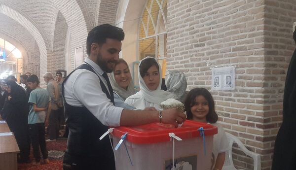 دقایق پایانی انتخابات ریاست‌جمهوری در شهرستان نیشابور 