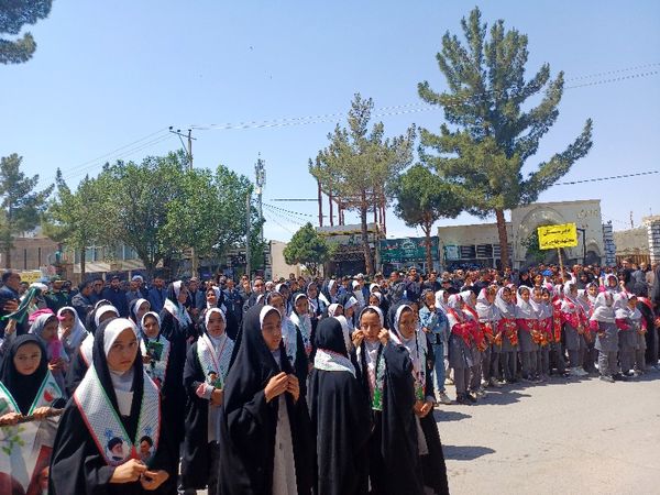 اجتماع پرشور مردم شهید پرور شهرستان جاجرم در مراسم شهادت خادم الرضا و یاران شهیدش 