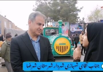 حرکت قطار شادی در شهرستان شهرضا
