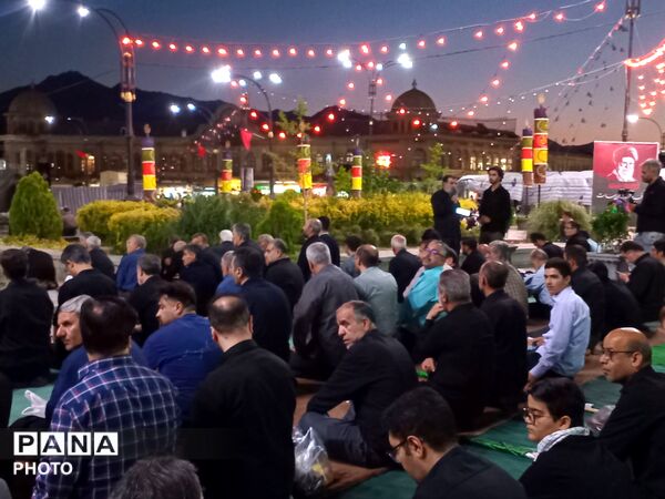 فریادِ سرخِ همدان در بدرقه شهید
