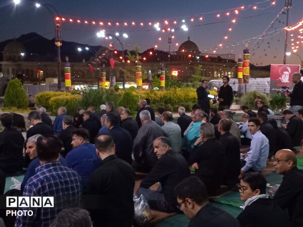 فریادِ سرخِ همدان در بدرقه شهید