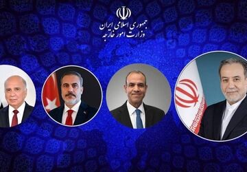 رایزنی عراقچی با وزرای خارجه ترکیه، عراق و مصر درباره تفاهم اسلام‌آباد