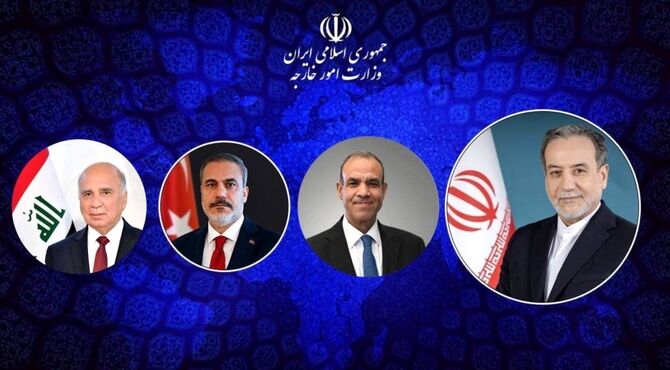رایزنی عراقچی با وزرای خارجه ترکیه، عراق و مصر درباره تفاهم اسلام‌آباد
