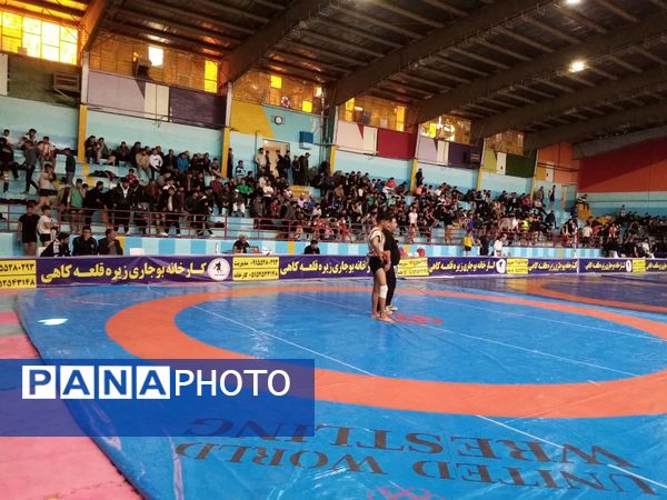 رقابت ۳۵۰ کشتی گیر در تربت جام 