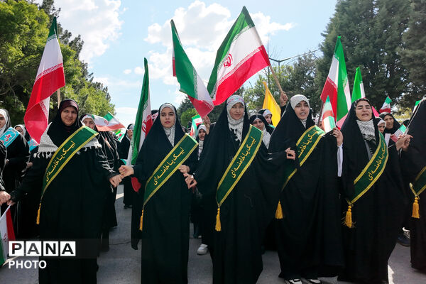 رزمایش «جان‌فدا برای ایران امام‌رضایی» در کرمانشاه 