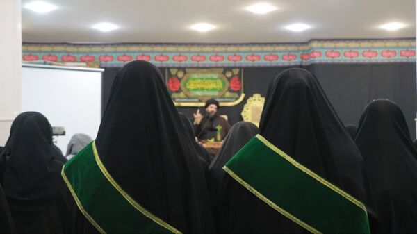 مراسم سوگواری هیات دخترانه بنت الهدی کاشان