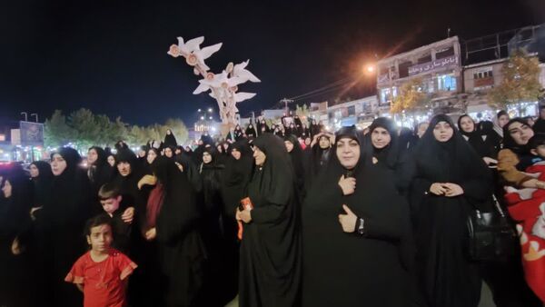 تجمع مردم یاسوج در سوگ شهادت سیدحسن نصرالله