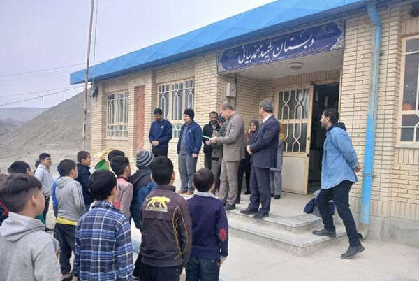 بازدید مدیر آموزش وپرورش مانه و سملقان از مدارس روستایی شهرستان مانه