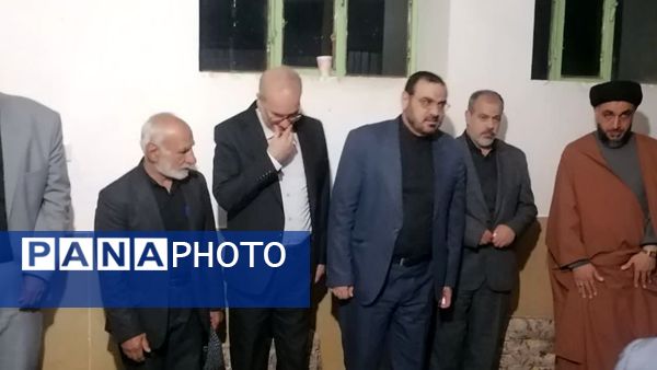 مراسم ترحیم دو قاضی خوشنام کهگیلویه و بویراحمد در دهستان کریک