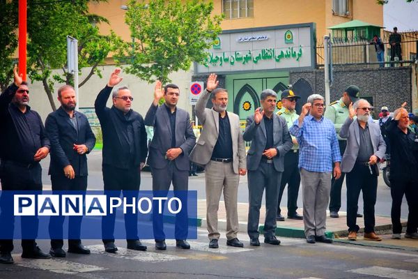 مراسم عزاداری امام صادق(ع) در مصلی هشتگرد 