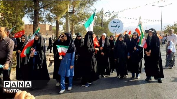 رزمایش جانفدایان ایران در شهرستان بیرجند