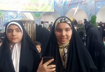 برگزاری جشن نیمه شعبان در حسینیه کاظمیه شهرستان زارچ