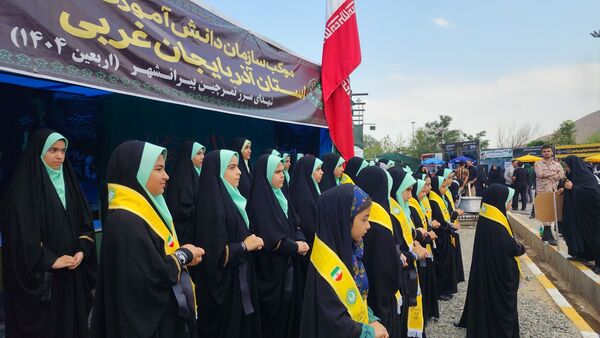 موکب‌های سازمان دانش‌آموزی آذربایجان غربی