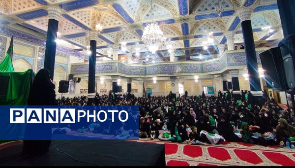 شیرخوارگان حسینی در مسجد جامع امام محمدباقر (ع)