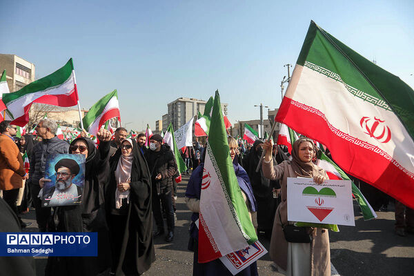 راهپیمایی محکومیت اقدامات تروریستی آمریکا و رژیم صهیونیستی علیه ملت ایران - 2