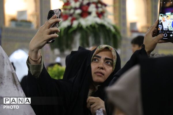 حال و هوای آستان مقدس رضوی در شب ولادت هشتمین اختر تابناک آسمان ولایت