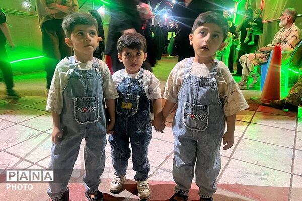 طوفان نوجوانان حسینی در خیابان‌های شهرستان ملارد