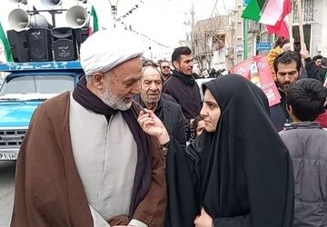 راهپیمایی روز جهانی قدس در شهرستان جعفرآباد قم