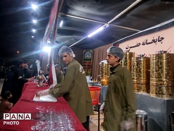 توقف درمسیر عاشقی، موکب حیدریون پذیرای زائران وعزادارن رهبری