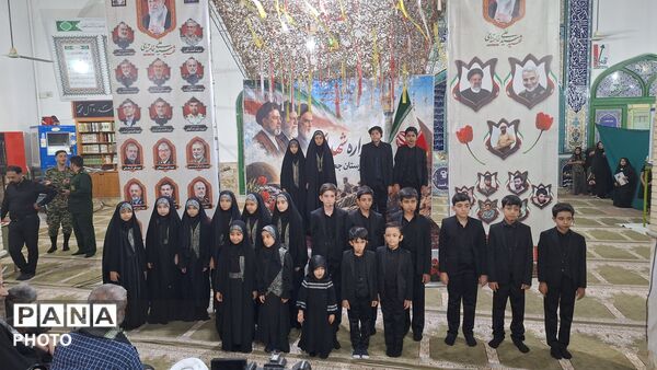 یادواره شهدا در مسجد جامع شهر جعفریه قم