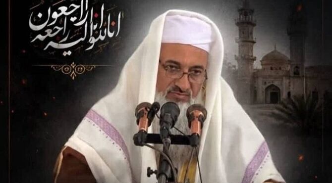 امام‌جمعه اهل سنت میرجاوه ترور شد