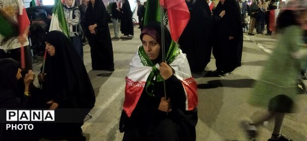  نیشابور در میدان خونخواهی ،شبی دیگر از حماسه آفرینی مردمی نیشابور در قاب پانا 
