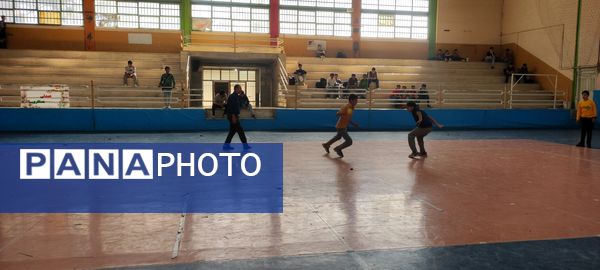 اجرای بازی‌های بومی، محلی در اردوی تمشک پسران شیروان