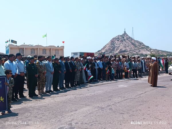 حضور پُر‌شور مردم بوموسی در راهپیمایی روز قدس