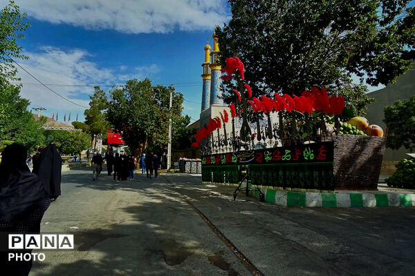 جلوه‌ای از عشق حسینی در پیاده‌روی اربعین شهر بهمن - 2