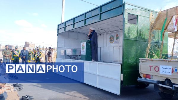 تشیع پیکر شهدای‌گمنام در زیر‌کوه