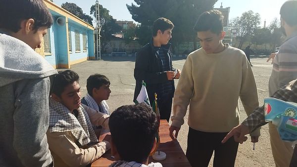 انتخابات شورای دانش آموزی در دبیرستان شاهد ابوذر غفاری نیشابور 