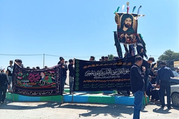 مراسم عاشورای حسینی در روستای کمک سفلی اسدآباد