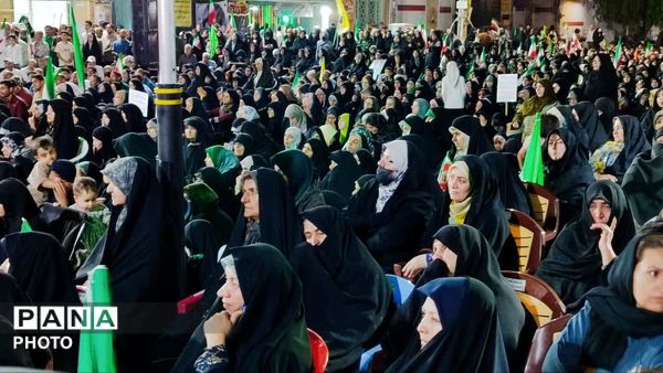  نود و نهمین شب تجمعات مردمی شهرستان نجف‌آباد؛ جلوه‌ای از بصیرت و همبستگی