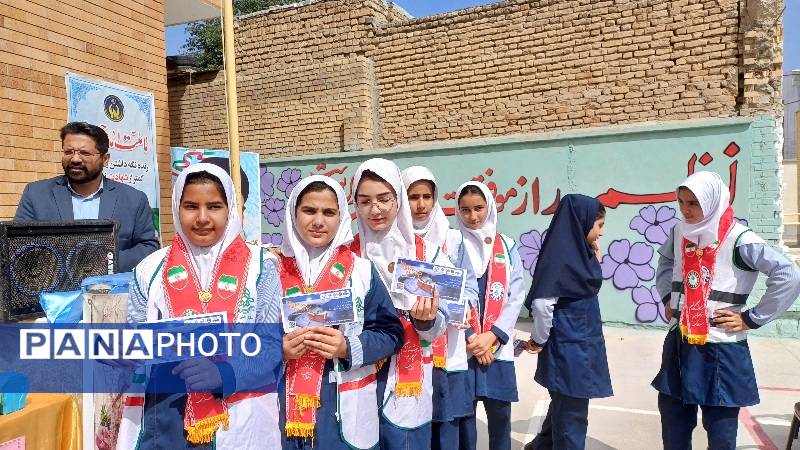 آیین شور عاطفه‌ها در دبستان ضحی ۲ شهرستان شیروان