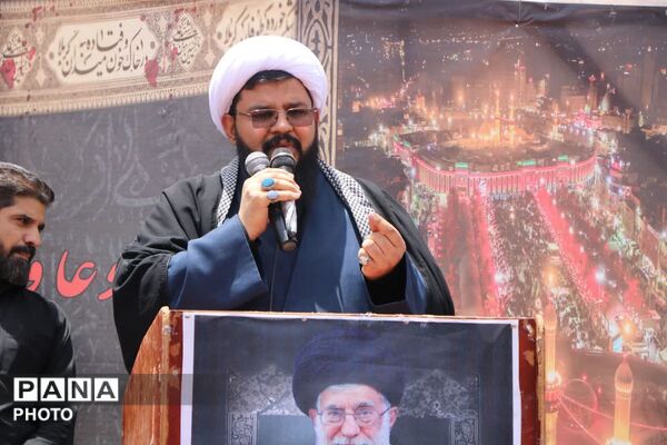 تجلی شور حسینی در ریگان؛ حضور گسترده عزاداران در آیین‌های عاشورای حسینی