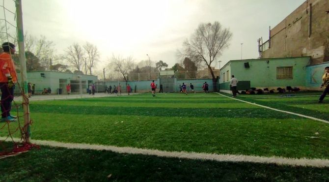 افتتاحیه مسابقات فوتسال دانش‌آموزی همزمان با یادواره شهدای جنگ ۱۲ روزه